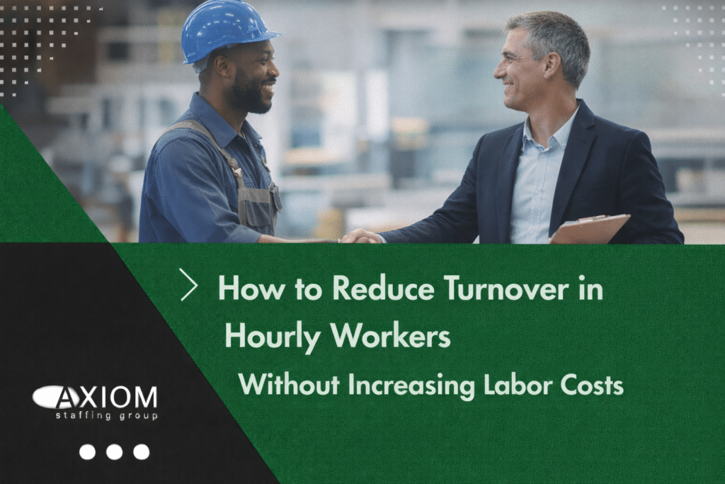 Reduce turnover